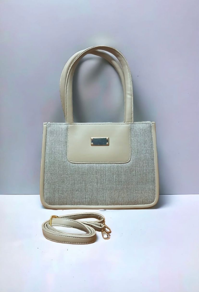 Vintage Box Bag ( Beige )